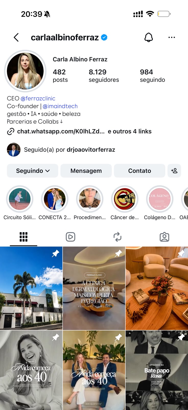 Perfil de Carla Albino Ferraz