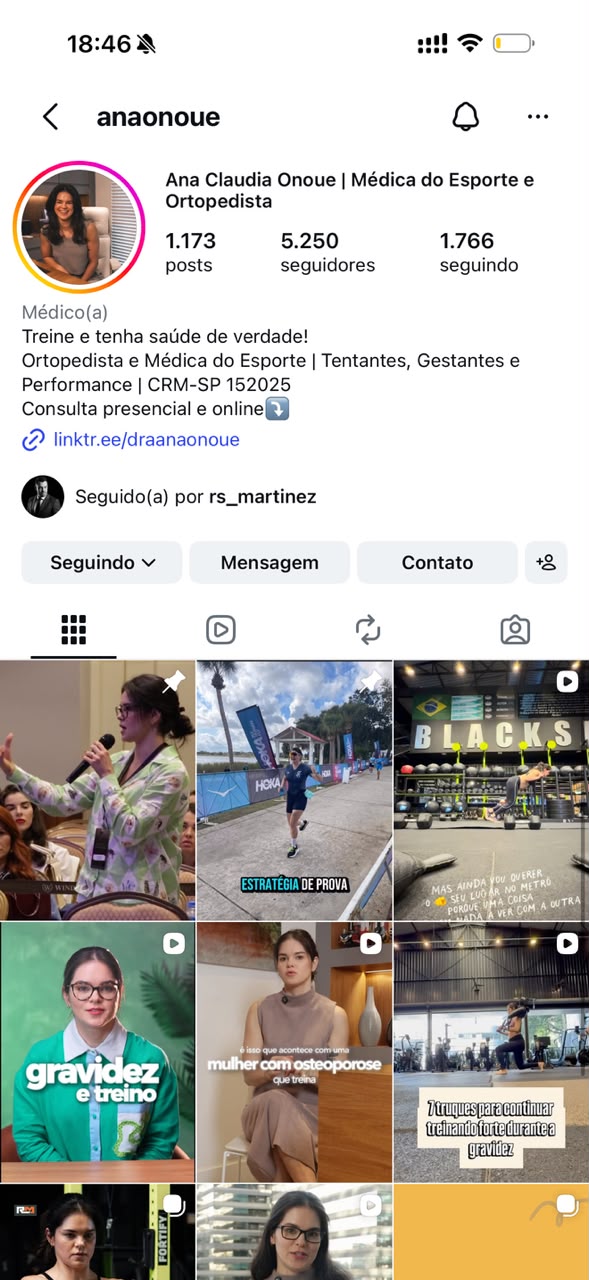 Perfil de Dra. Ana Claudia Onoue
